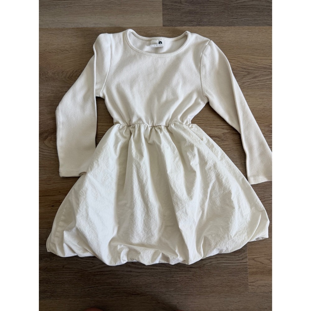 Girl long sleeve dress medium 8